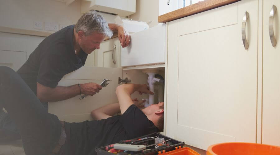 Professional burst pipe repair services in Owings, MD